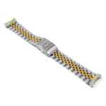 m.sk9 .2t Angle Silver Yellow Gold StrapsCo Stainless Steel Super Jubilee Bracelet for Seiko SKX007 SKX009 SKX011