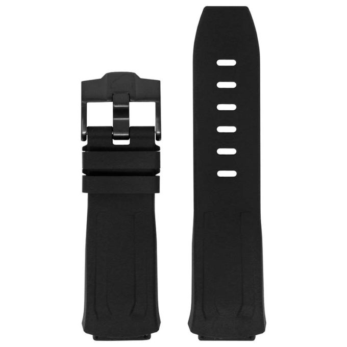 r.ap1 .1.mb Main Black with Black Buckle StrapsCo Silicone Rubber Watch Band Strap for Audemars Piguet Royal Oak Concept