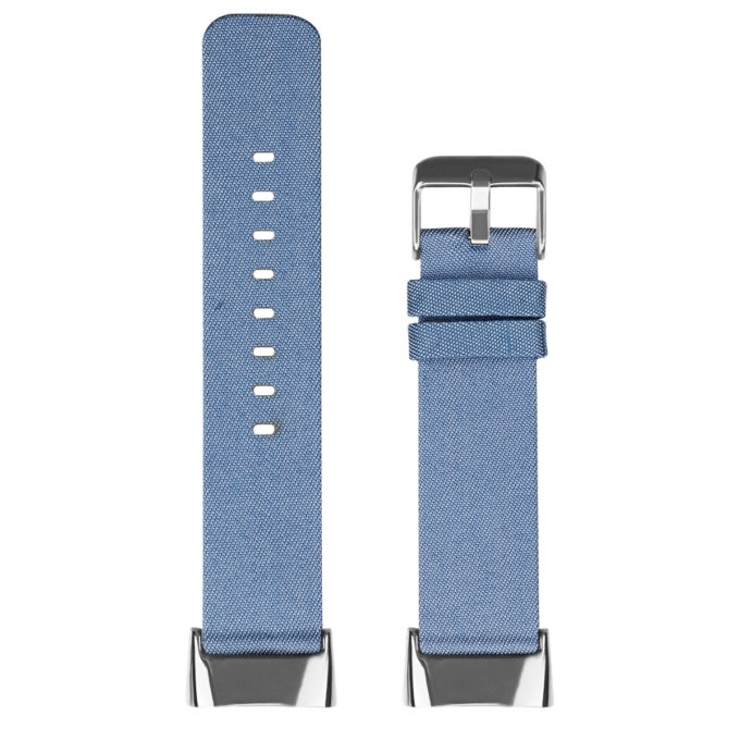 fb.ny48.5a Upright Sky Blue strapsco Canvas Band for Fitbit Charge 5