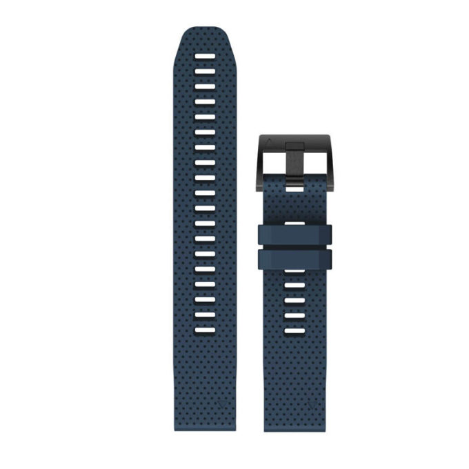 g.r71.5a Upright Midnight Blue StrapsCo Silicone Strap for Garmin Fenix 5S Rubber Watch Band e1636669074556 1