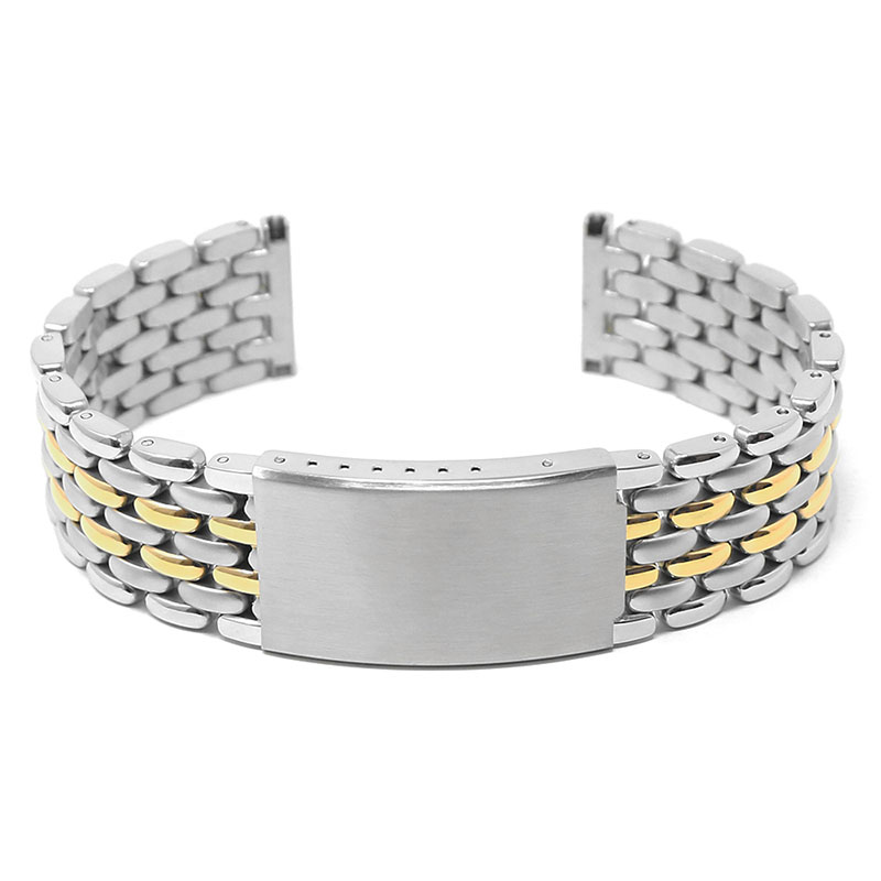 Strapsco Vintage Rice ブレスレット 19mm Vintage Beads of Rice Bracelet II | StrapsCo