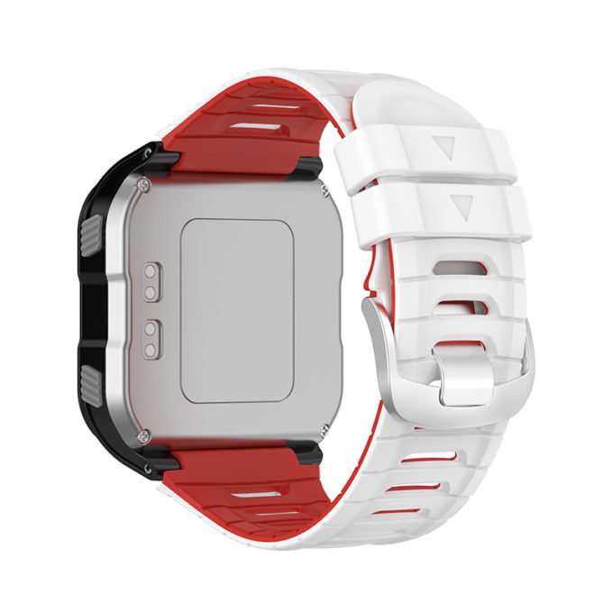 g.r64.22.6 Back White Red StrapsCo Silicone Strap for Garmin Forerunner 920XT Rubber Watch Band