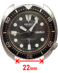 Seiko 6309 7040 Strap Size & Lug Width Seiko 6309 7040 Strap Size & Lug Width