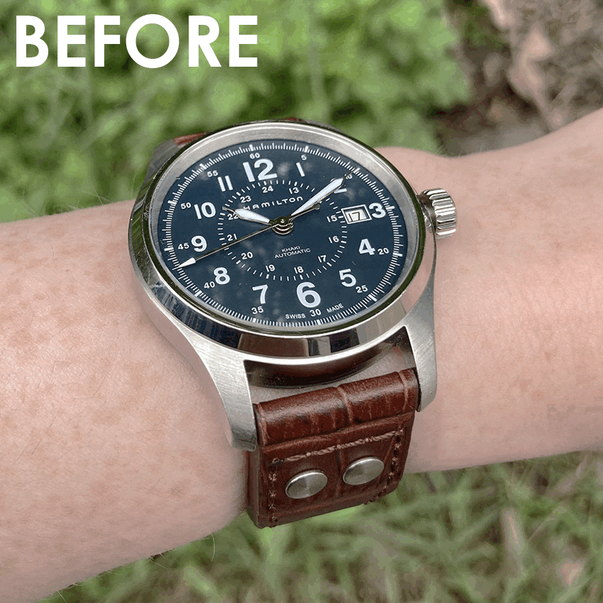 How To Take The Perfect Wrist Shot Before & After Final Result Photo