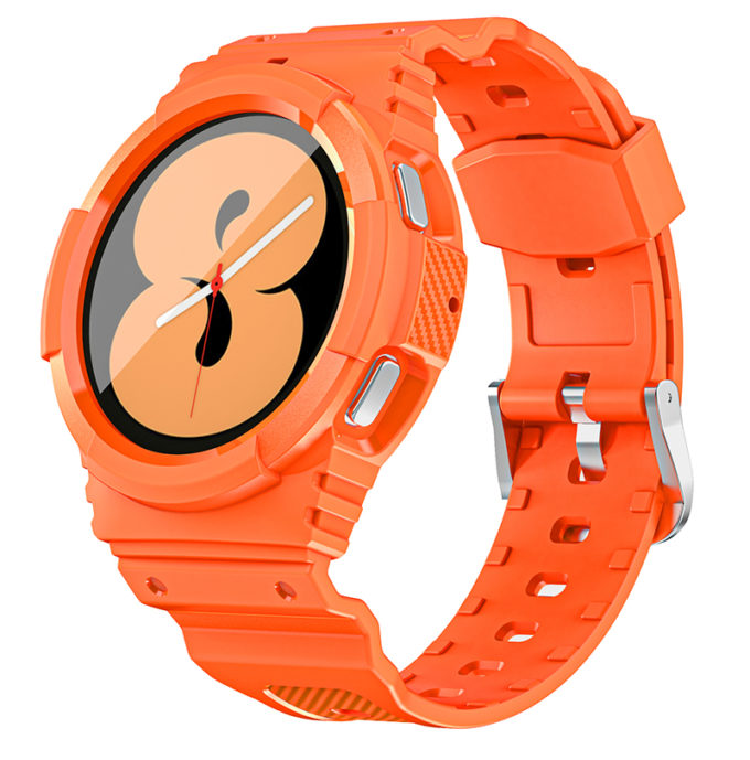 s.r28.12 Main Orange StrapsCo Protective Guard Strap for Samsung Galaxy Watch