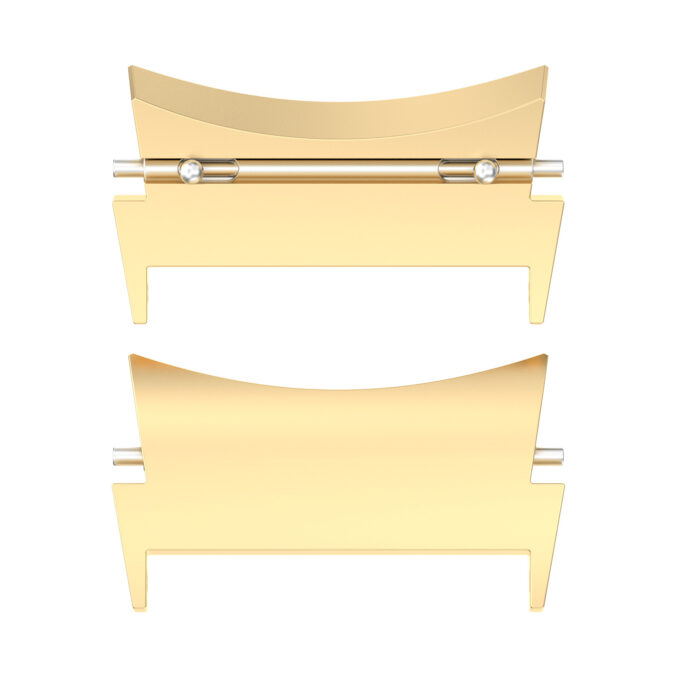 s.ad1 .yg Alt Gold StrapsCo Stainless Steel Strap Adapter for Samsung Galaxy Watch 4
