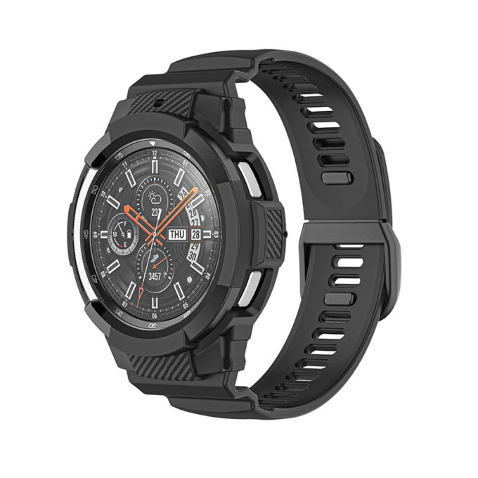 s.r31.1 Main Black StrapsCo Protective Guard Strap for Samsung Galaxy Watch4 Classic