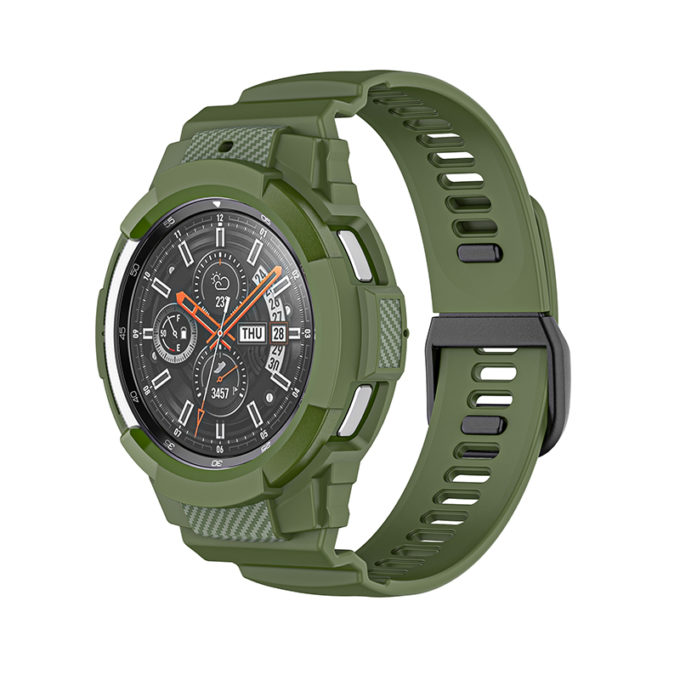 s.r31.11 Main Green StrapsCo Protective Guard Strap for Samsung Galaxy Watch4 Classic