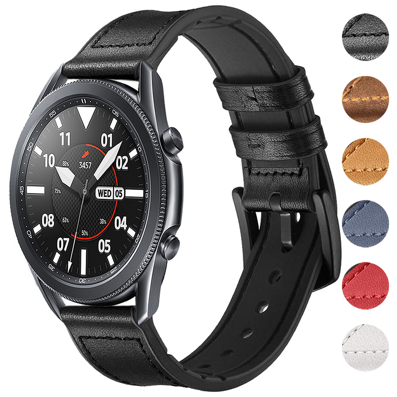 Leather Hybrid Band For Samsung Watches StrapsCo