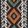Orange & Green Diamonds