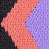 Orange Zigzag