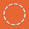 Orange & White