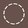 Brown & White
