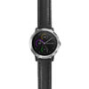 g.viv3.st23 Main Black StrapsCo Heavy Duty Mens Leather Watch Band Strap 20mm