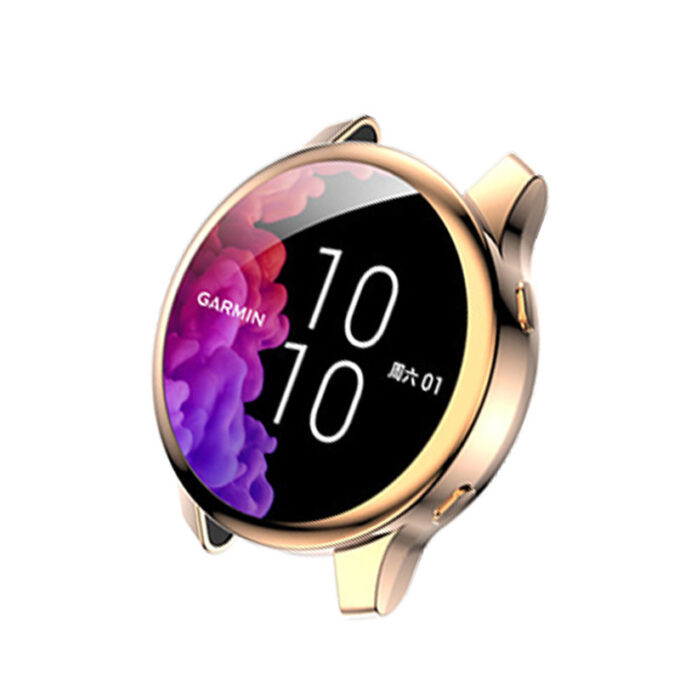 g.pc47.10 Gold StrapsCo Protective Case For Garmin Venu