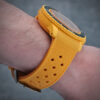 bs2 Lifestyle Creative StrapsCo Fitted Textured Rubber Watch Band Strap For Blancpain x Swatch Fifty Fathoms