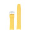 bs2.10 Up Yellow StrapsCo Fitted Textured Rubber Watch Band Strap For Blancpain x Swatch Fifty Fathoms