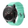 g.r72.11a Main Mint Green StrapsCo Silicone Strap for Garmin Fenix 5 5 Plus 6 Forerunner 935 Quatix 5