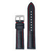 kd4.1.6 Up Black & Red DASSARI Sailcloth Watch Band Strap 19mm 20mm 21mm 22mm