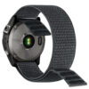 g.ny6a.7 Grey StrapsCo Hook and Loop Horizon Watch Band Strap For Garmin Devices