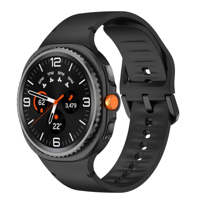 s.r41.1 Main Black StrapsCo Active Watch Band Strap for Samsung Galaxy Watch 8