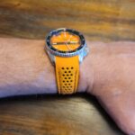 Rubber Perforated Rally Strap with Curved Ends